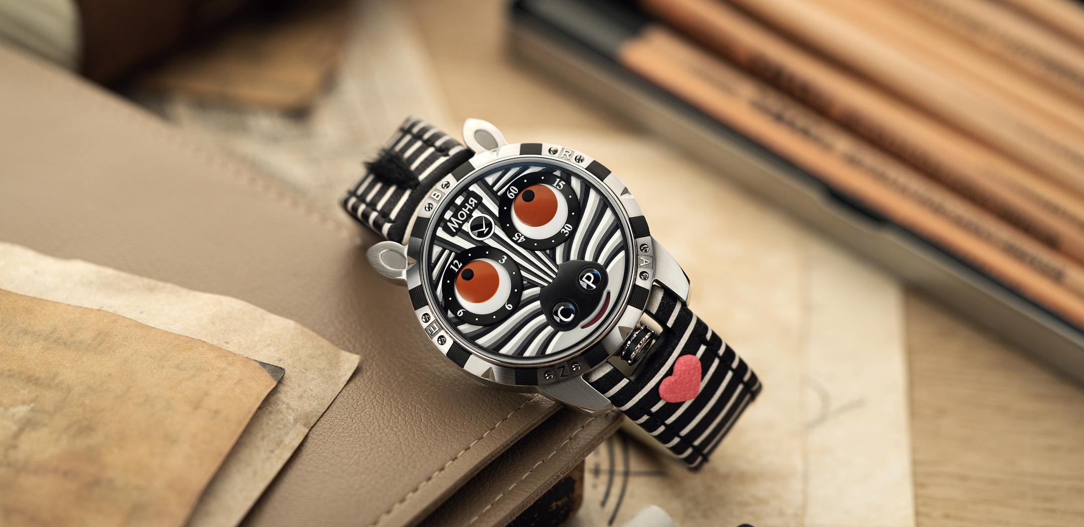 Konstantin Chaykin. Russian watches - Zebra