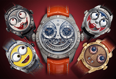 Konstantin Chaykin’s wristmons: 5 years of colorful emotions