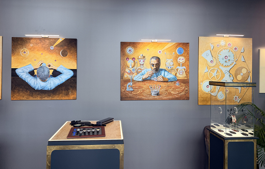Konstantin Chaykin Presents His Horological Art at SPIEF for the First Time