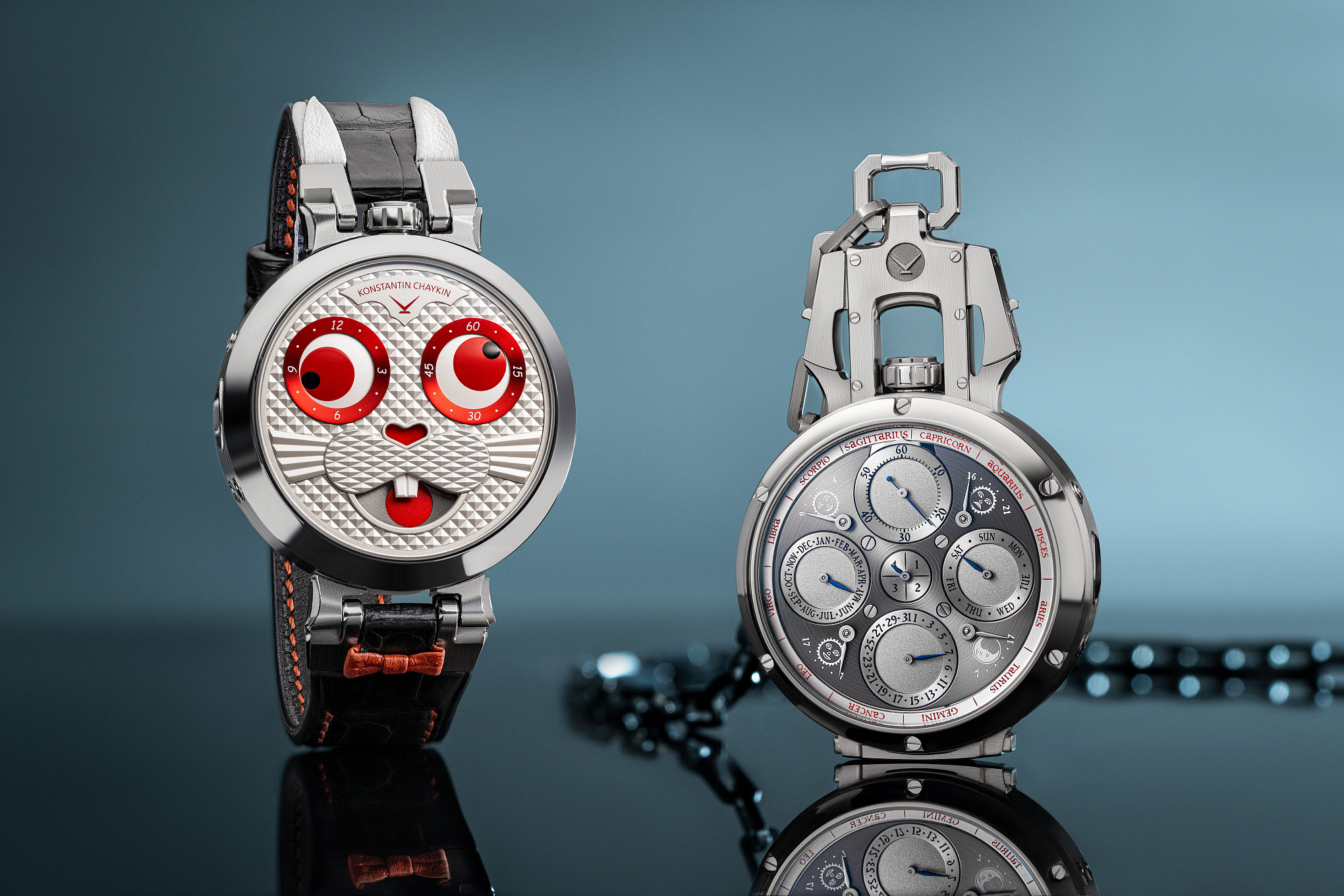 Konstantin Chaykin. Russian watches - White Rabbit