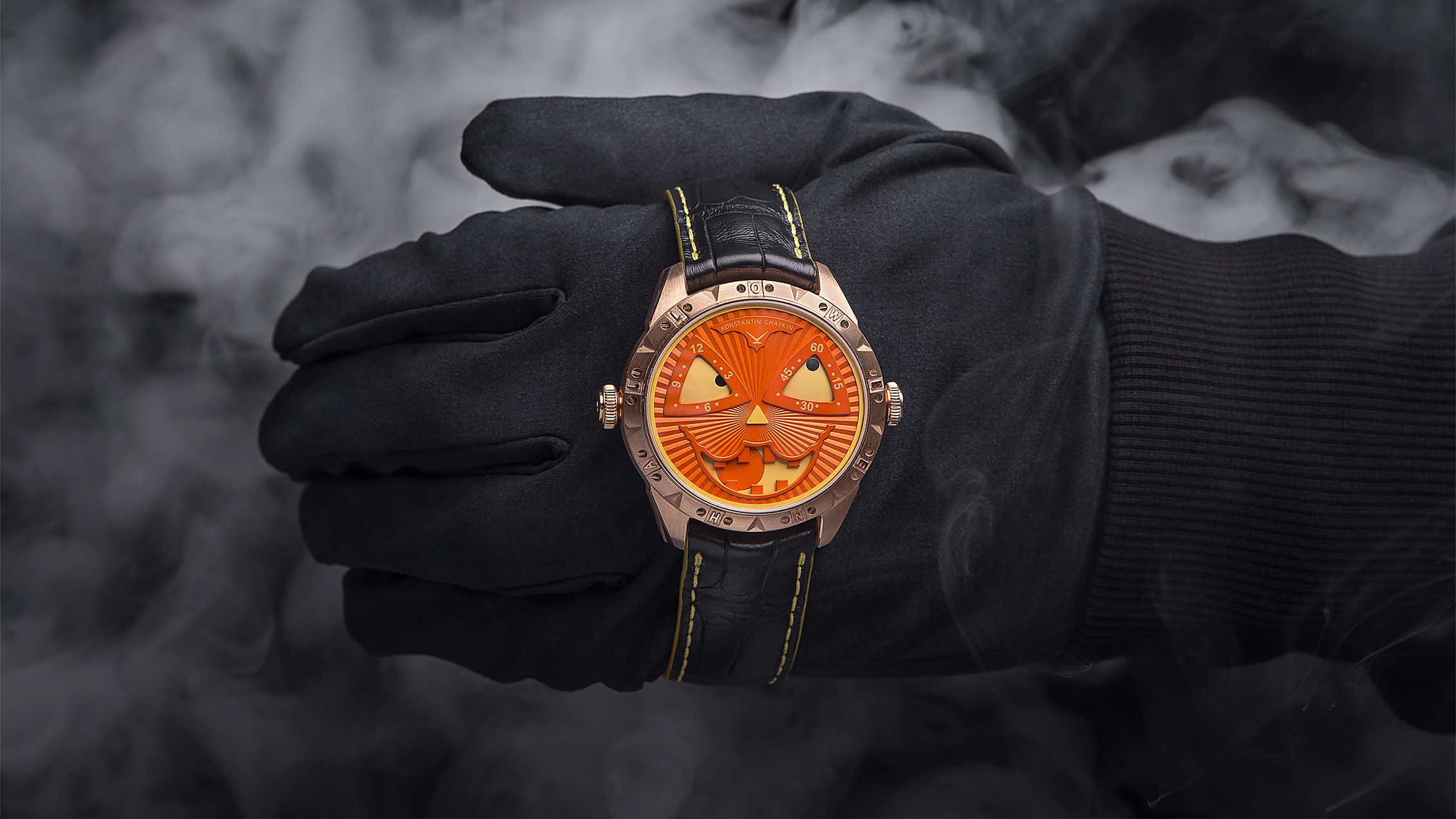 時計 CURRYKING Konstantin Chaykin. Russian watches - Pumpkin head