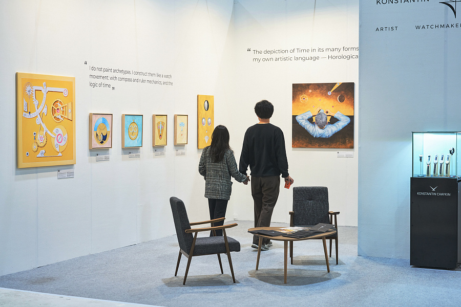 Konstantin Chaykin's Exhibition at Art OnO in Seoul